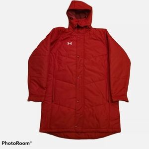 Under Armour Coldgear Elevate Jacket Red XL NWT